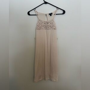 NEW Torrid Crochet Sleeveless Tunic Top, 1X, Cream, NWOT